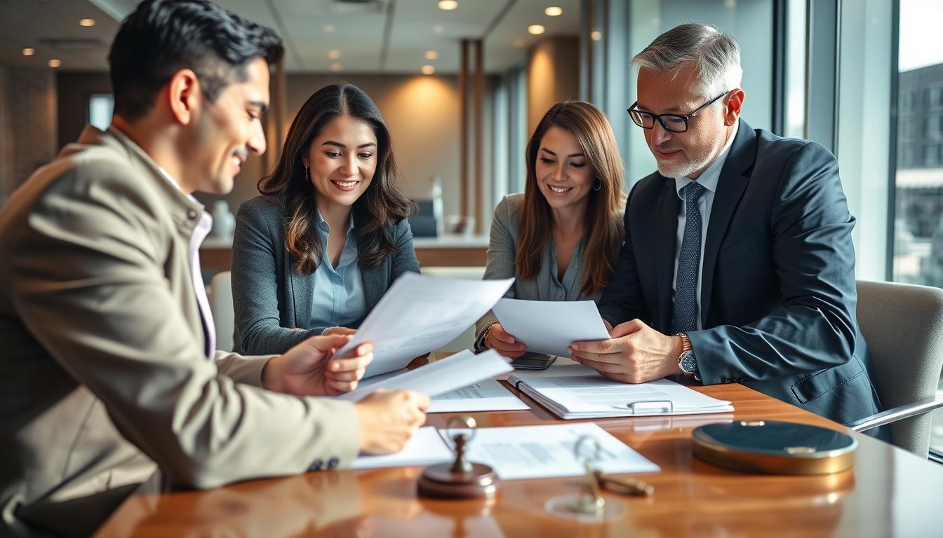 Business contract documents